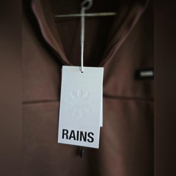 NWT! Rains, Sintra Fleece Half Zip, Frame (Brown), Size Medium, NEW! -$125 - Picture 9 of 11